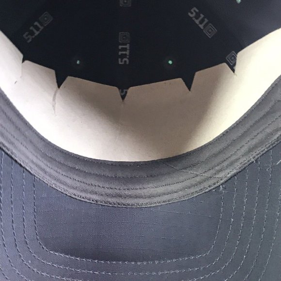 5.11 Tactical "Always Be Ready" 2013 Edition Hat Adjustable Gray  Orange Trim - Picture 7 of 8